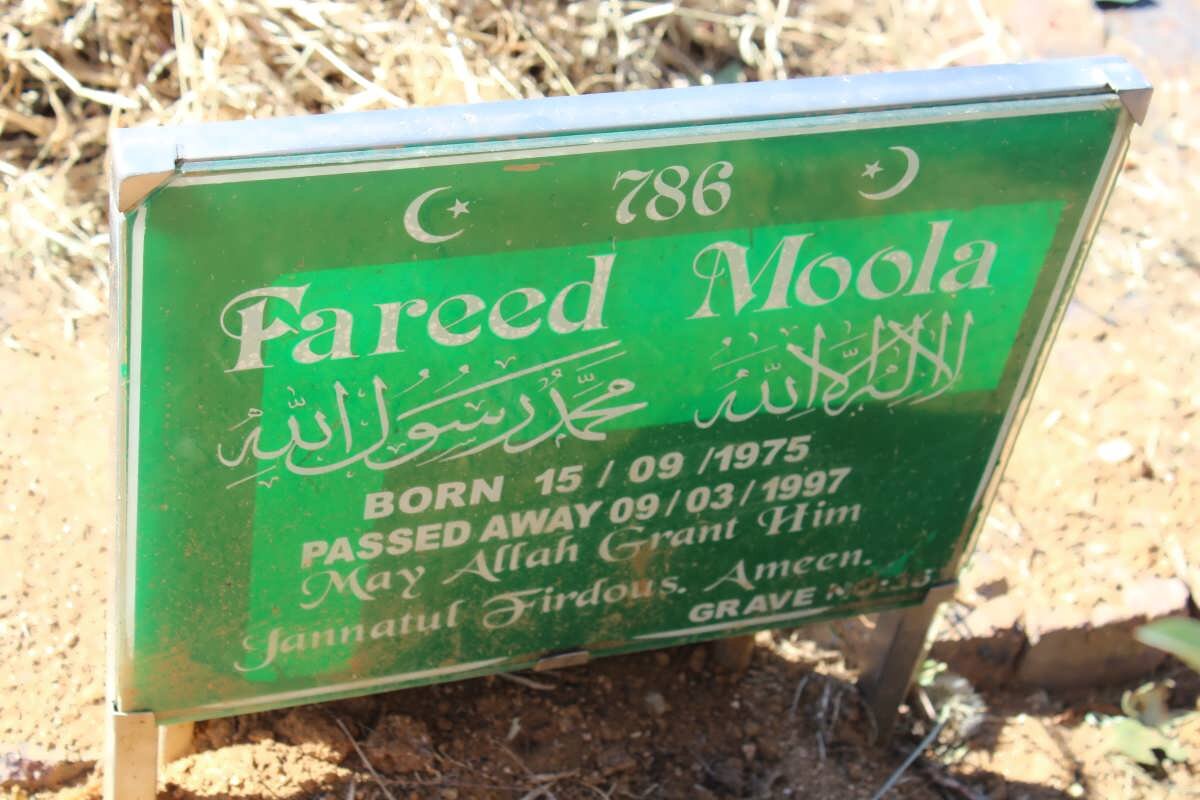 MOOLA Fareed 1975-1997
