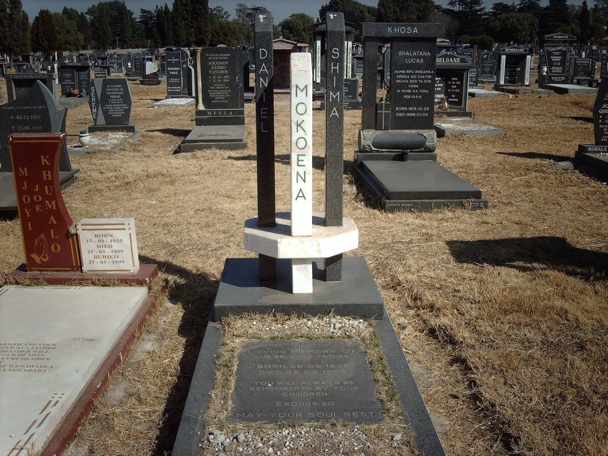 MOKOENA Daniel Shima 1936-1999