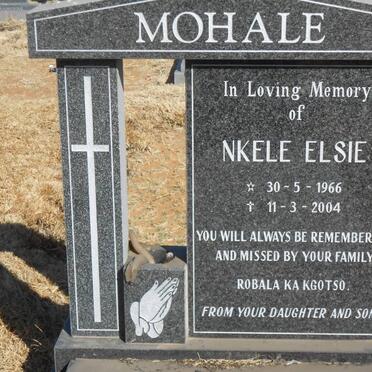 MOHALE Nkele Elsie 1966-2004