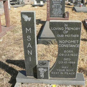 MSANI Nopomet Constance 1932-1999