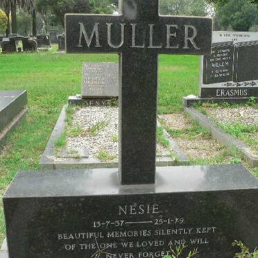 MULLER Nesie 1937-1979