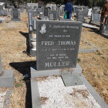 MÜLLER Fred Thomas 1937-1990