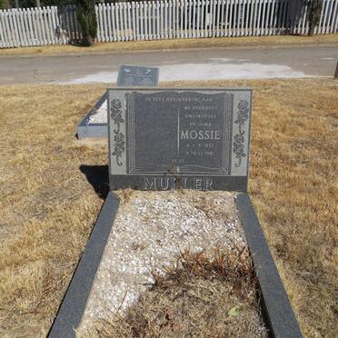 MULLER Mossie 1933-1987