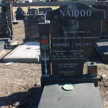 NAIDOO Ramagee -1980 &amp; Nagama -1995