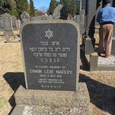 NAGLEY Chaim Leib -1914