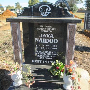 NAIDOO Jaya 1959-2010