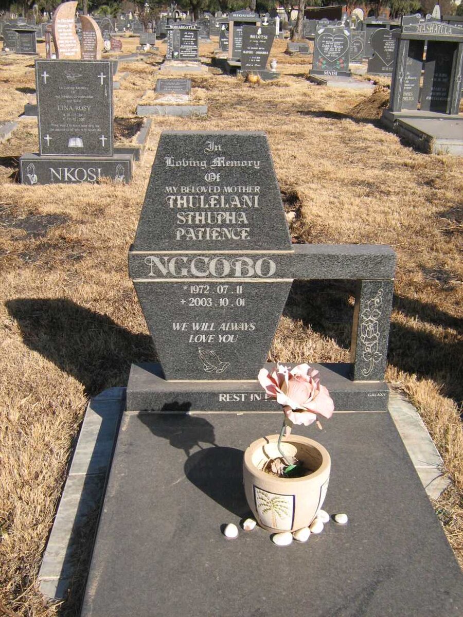 NCOBO Thulelani Sthupha Patience 1972-2003