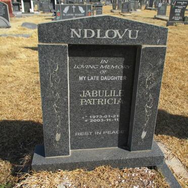 NDLOVU Jabulile Patricia 1973-2003