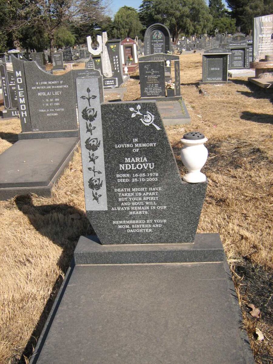 NDLOVU Maria 1978-2003