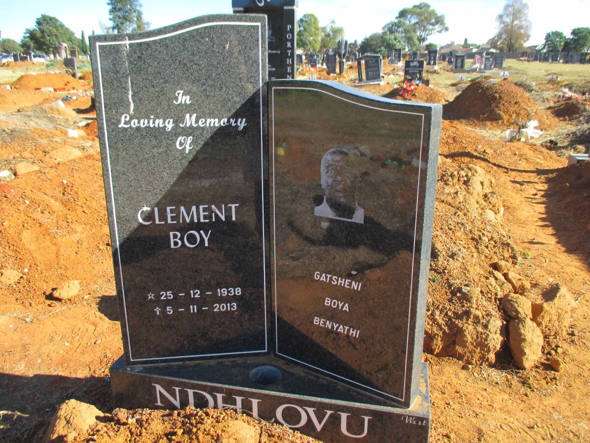 NDHLOVU Clement Boy 1938-2013
