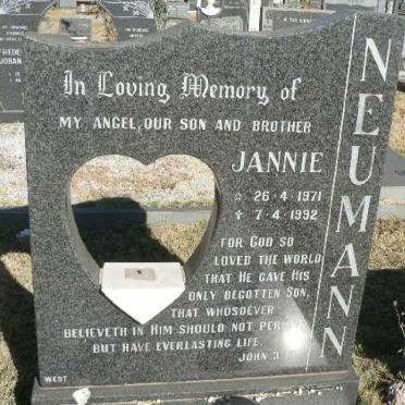NEUMANN Jannie 1971-1992