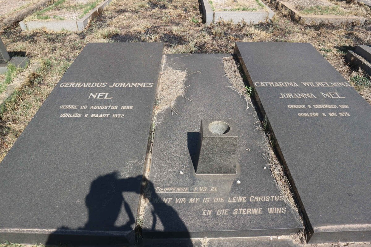 NEL Gerhardus Johannes 1888-1972 &amp; Catharina Wilhelmina Johanna 1891-1979
