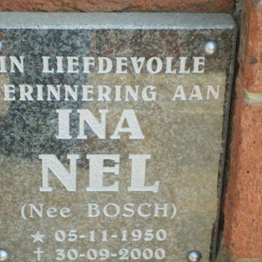 NEL Ina nee BOSCH 1950-2000