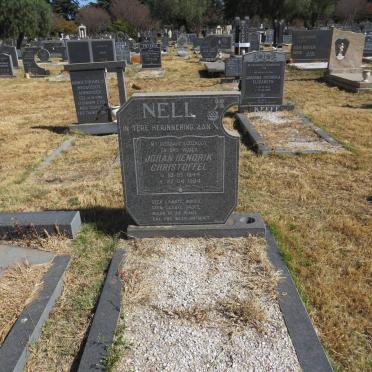 NELL Johan Hendrik Christoffel 1944-1994