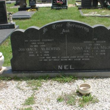 NEL Johannes Albertus 1910-1970 &amp; Anna Jacoba Magrita 1915-1978