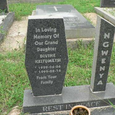 NGWENYA Divine Keitumetsi 1999-1999