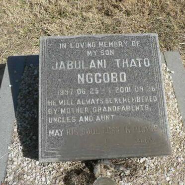 NGCOBO Jabulani Thato 1997-2001