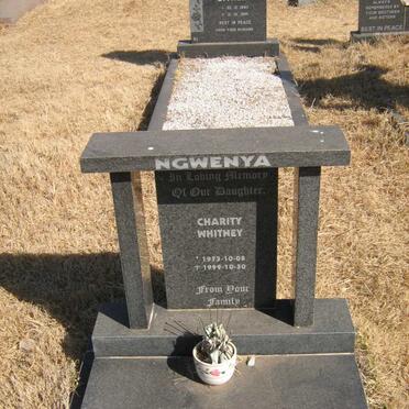 NGWENYA Charity Whitney 1973-1999