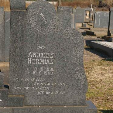 NIEKERK Andries Hermias, van 1890-1948