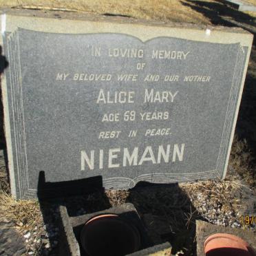 NIEMANN Alice Mary