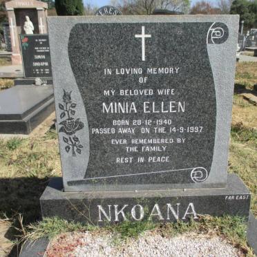 NKOANA Minia Ellen 1940-1997