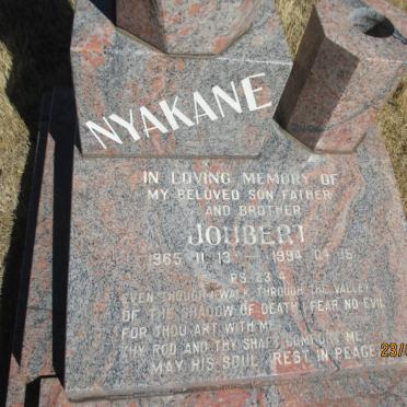 NYAKANE Joubert 1965-1994