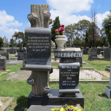 OBERHOLZER Jan 1919-1969