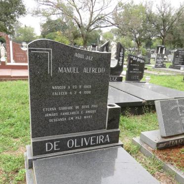OLIVEIRA Manuel Alfredo, de 1969-1990