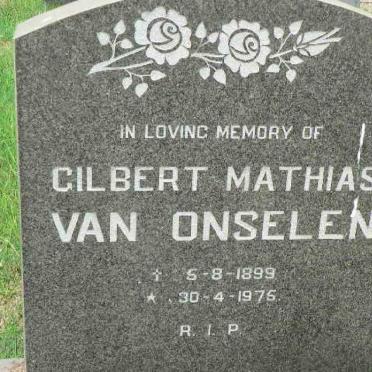 ONSELEN Gilbert Mathias, van 1899-1975