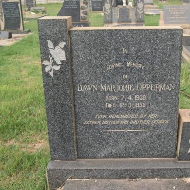 OPPERMAN Dawn Marjorie 1938-1955