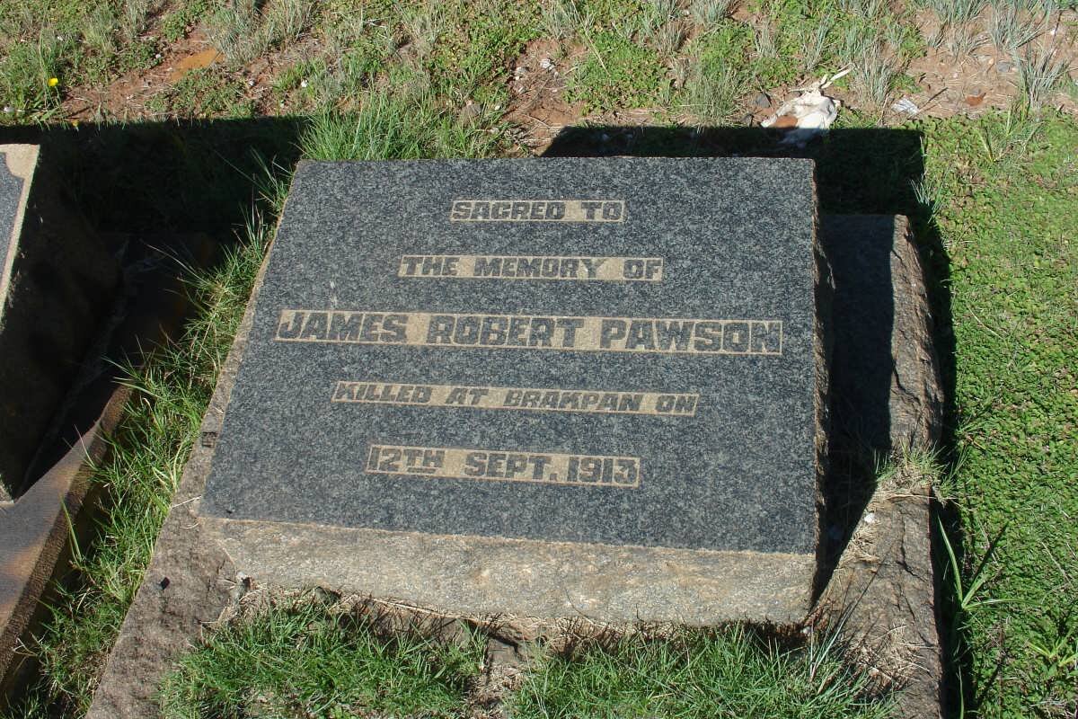 PAWSON James Robert -1913