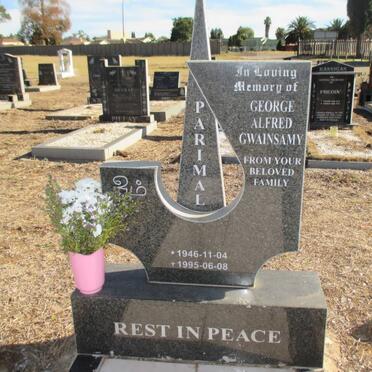 PARIMAL George Alfred Gwainsamy 1946-1995