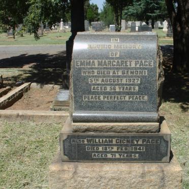 PAGE William Gigney -1941 :: PAGE Emma Margaret -1927