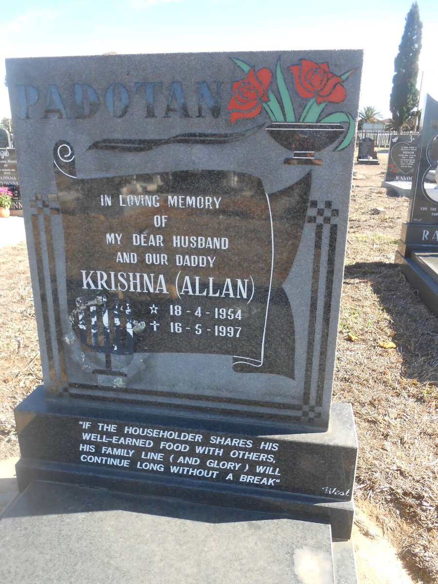 PADOTAN Krishna 1954-1997