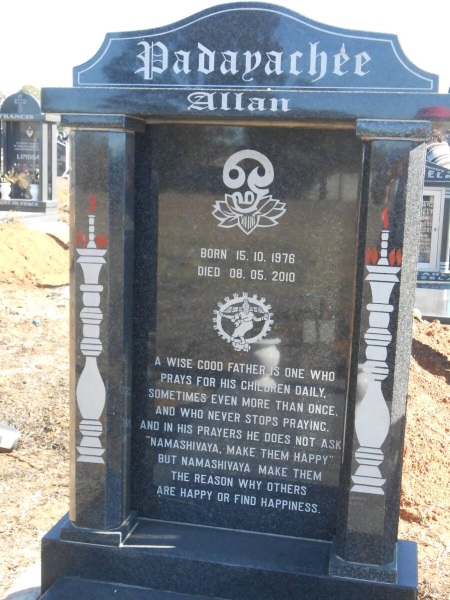 PADAYACHEE Allan 1976-2010