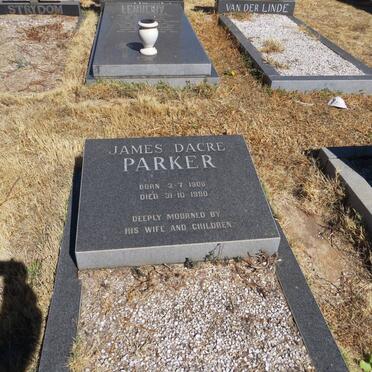 PARKER James Dacre 1906-1990