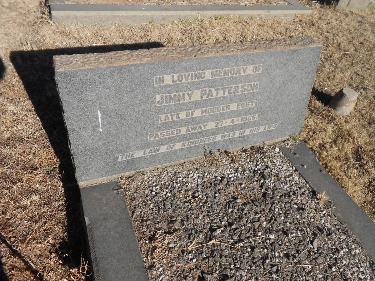 PATTERSON Jimmy -1956