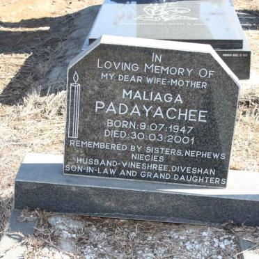 PADAYACHEE Maliaga 1947-2001