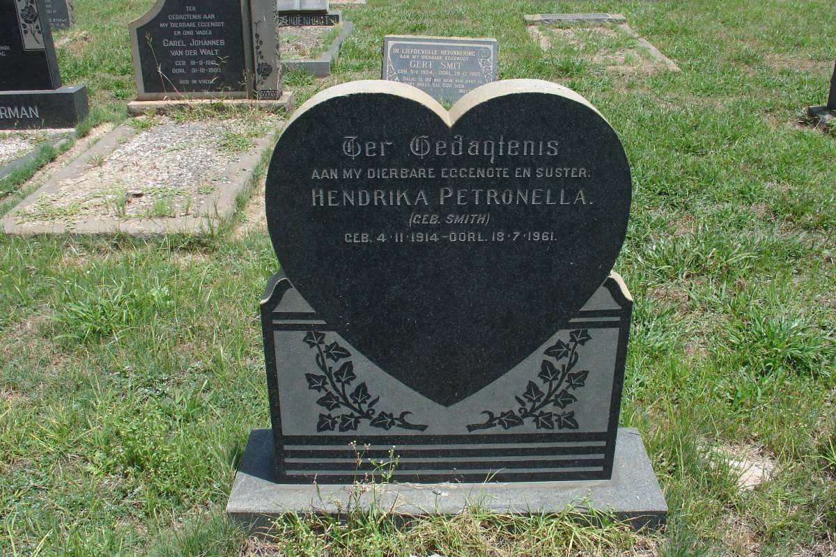 PELSER Hendrika Petronella nee SMITH 1914-1961