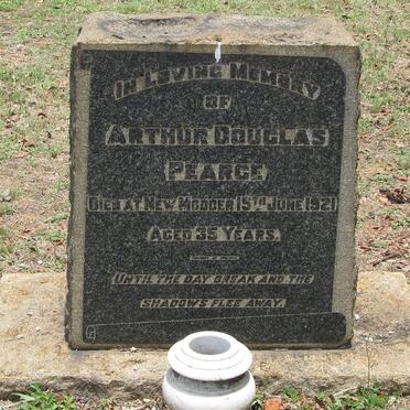 PEARCE Arthur Douglas -1921