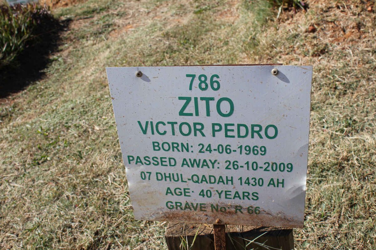 PEDRO Zito Victor 1969-2009