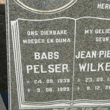 PELSER Babs 1939-1999 :: WILKEN Jean-Pierre 1984-2002
