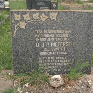 PIETERSE D.J.P. nee VENTER -1955