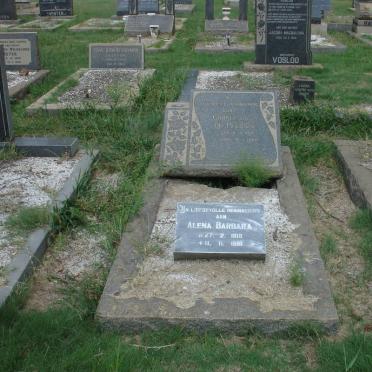 PLESSIS Cornelius, du 1914-1956 :: DU PLESSIS Alena Barbara 1915-1981