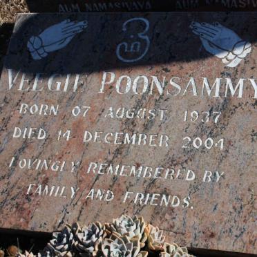 POONSAMMY Veegie 1937-2004