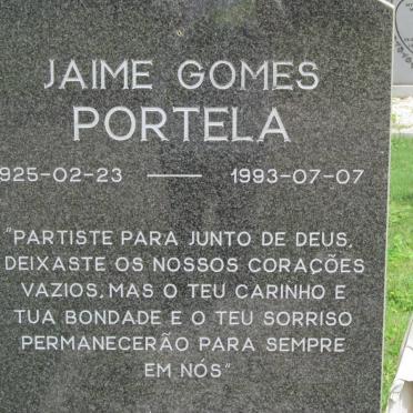 PORTELA Jaime Gomes 1925-1993