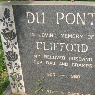 PONT Clifford, du 1907-1980
