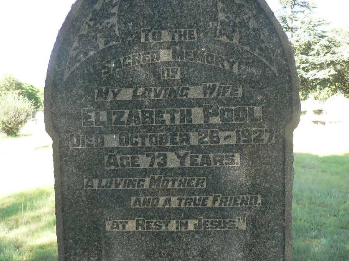 POOL Elizabeth -1927