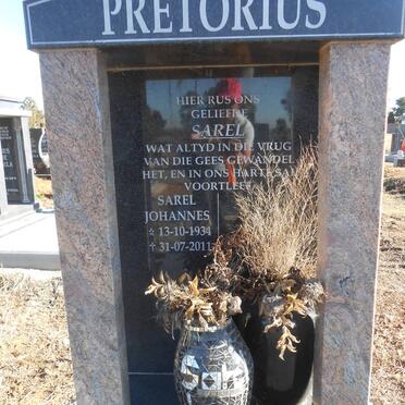 PRETORIUS Sarel Johannes 1934-2011
