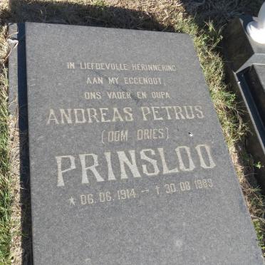 PRINSLOO Andreas Petrus 1914-1989
